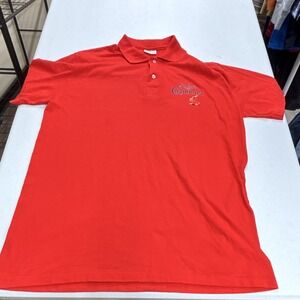 Stedman Vintage St. Louis Cardinals MLB Baseball Red Polo Size XL Made in USA
